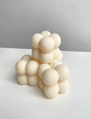 Mini Bubble Cube Candle