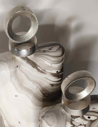 Vintage Γυάλινα Βάζα Marble...