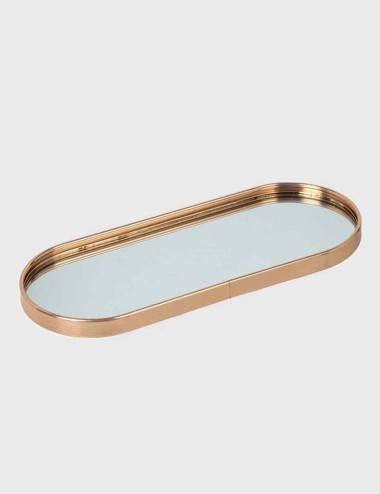 Oval Mirror Tray