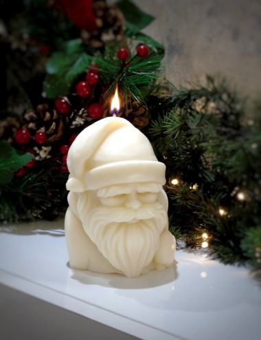 Santa Claus Christmas Candle