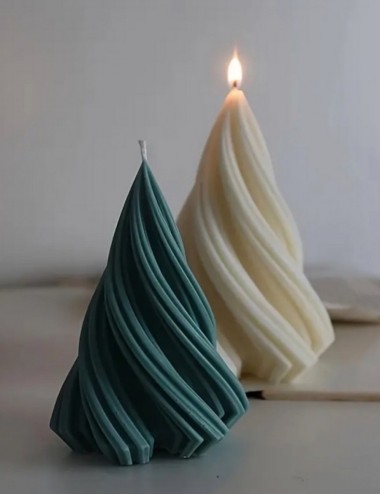 Christmas Candle Twirl Tree