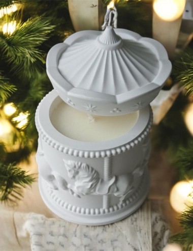 Christmas Candle Xmas Carousel